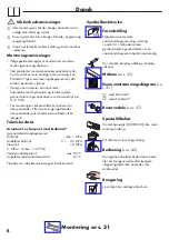 Preview for 8 page of Hans Grohe Metris 230 Series Instructions For Use Manual