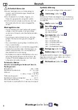 Preview for 2 page of Hans Grohe Metris 3108500 Series Instructions For Use/Assembly Instructions