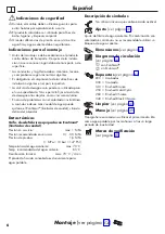 Предварительный просмотр 6 страницы Hans Grohe Metris 3108500 Series Instructions For Use/Assembly Instructions