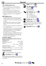 Preview for 2 page of Hans Grohe Metris 3108600 Series Assembly Instructions Manual