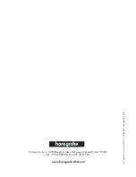 Preview for 12 page of Hans Grohe Metris 31100XX1 Installation Instructions Manual