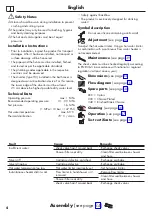 Preview for 4 page of Hans Grohe Metris 31493000 Instructions For Use/Assembly Instructions