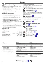 Preview for 8 page of Hans Grohe Metris 31493000 Instructions For Use/Assembly Instructions