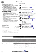 Preview for 22 page of Hans Grohe Metris 31493000 Instructions For Use/Assembly Instructions