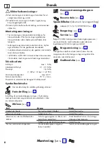 Предварительный просмотр 8 страницы Hans Grohe Metris 320 1jet 14821 Series Instructions For Use/Assembly Instructions