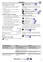 Preview for 3 page of Hans Grohe Metris 320 2jet 14820 Series Instructions For Use/Assembly Instructions