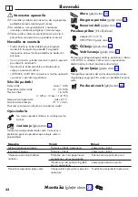 Preview for 22 page of Hans Grohe Metris 320 2jet 14820 Series Instructions For Use/Assembly Instructions