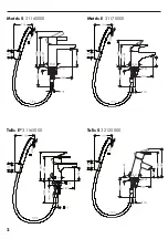 Предварительный просмотр 2 страницы Hans Grohe Metris E 31170000 Manual