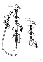 Предварительный просмотр 5 страницы Hans Grohe Metris E 31170000 Manual