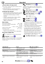 Preview for 20 page of Hans Grohe Metris M71 220 2jet 14834000 Instructions For Use/Assembly Instructions