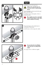 Preview for 8 page of Hans Grohe Metris S 06401 0 Series Installation/User Instructions/Warranty