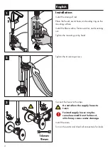 Preview for 4 page of Hans Grohe Metris S 31161 1 Series Installation/User Instructions/Warranty