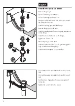 Preview for 6 page of Hans Grohe Metris S 31161 1 Series Installation/User Instructions/Warranty