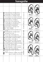 Preview for 1 page of Hans Grohe Metris S 31467000 Instructions For Use/Assembly Instructions