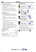 Preview for 2 page of Hans Grohe Metris S Series Instructions For Use/Assembly Instructions