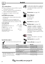 Preview for 4 page of Hans Grohe Metris Instructions For Use/Assembly Instructions