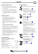 Preview for 3 page of Hans Grohe Metropol 100 32502009 Instructions For Use And Assembly Instructions