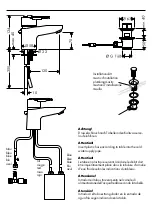 Предварительный просмотр 2 страницы Hans Grohe Metropol 14007 Series Manual