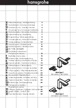 Preview for 1 page of Hans Grohe Metropol 32514 Series Instructions For Use Manual