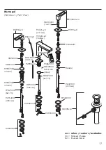 Preview for 17 page of Hans Grohe Metropol 32517 1 Series Installation/User Instructions/Warranty