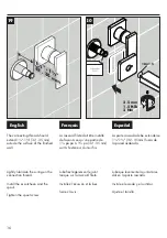 Предварительный просмотр 16 страницы Hans Grohe Metropol 32526 1 Series Installation/User Instructions/Warranty