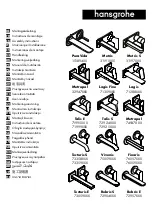 Preview for 1 page of Hans Grohe Metropol 32947 Series Assembly Instructions Manual