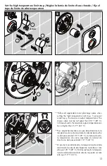 Preview for 13 page of Hans Grohe Metropol C 15727 1 Series Installation/User Instructions/Warranty