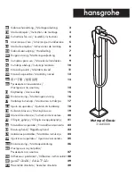 Предварительный просмотр 2 страницы Hans Grohe Metropol Classic 31445 Series Instructions For Use/Assembly Instructions