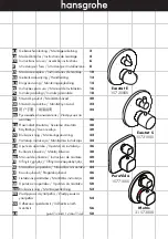 Hans Grohe Metropol E 15720 Series Instructions For Use/Assembly Instructions preview