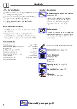 Preview for 4 page of Hans Grohe Metropol Puro 33144007 Instructions For Use/Assembly Instructions