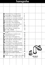 Hans Grohe Metropol S 14063000 Instructions For Use/Assembly Instructions preview