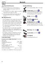 Preview for 2 page of Hans Grohe Metropol Select 100 32570000 Instructions For Use/Assembly Instructions