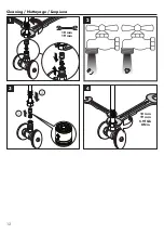 Предварительный просмотр 12 страницы Hans Grohe Metropol Select 110 32571 1 Series Installation/User Instructions/Warranty