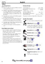 Preview for 4 page of Hans Grohe Metropol Series Instructions For Use/Assembly Instructions