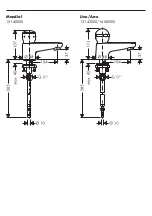 Предварительный просмотр 2 страницы Hans Grohe Mondial 15140 Series Installation Instructions Manual