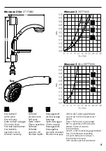 Предварительный просмотр 4 страницы Hans Grohe Monsoon 2 Set 27172 Series Manual