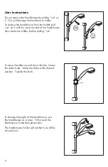 Preview for 6 page of Hans Grohe Monsoon II 04043 0 Series Installation Instructions / Warranty