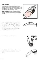 Preview for 8 page of Hans Grohe Monsoon II 04043 0 Series Installation Instructions / Warranty