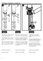 Preview for 6 page of Hans Grohe Montreux 16583 1 Series Installation/User Instructions/Warranty