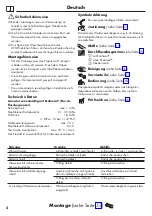 Preview for 2 page of Hans Grohe MyCube L 1jet 13820000 Instructions For Use/Assembly Instructions