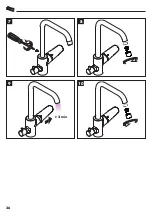 Preview for 36 page of Hans Grohe MyCube L 1jet 13820000 Instructions For Use/Assembly Instructions