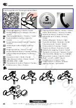 Preview for 40 page of Hans Grohe MySport Bath KF 71342000 Instructions For Use/Assembly Instructions