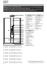 Предварительный просмотр 4 страницы Hans Grohe Pharo Duschtempel 100 Quadra M40L 29 42 Series Installation Instructions Manual