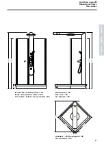 Предварительный просмотр 5 страницы Hans Grohe Pharo Duschtempel 100 Quadra M40L 29 42 Series Installation Instructions Manual