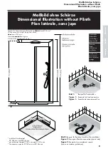 Предварительный просмотр 9 страницы Hans Grohe Pharo Duschtempel 100 Quadra M40L 29 42 Series Installation Instructions Manual