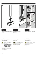 Preview for 14 page of Hans Grohe Pressure Balance Showerpipe 04530 0 Series Installation/User Instructions/Warranty