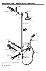 Preview for 19 page of Hans Grohe Pressure Balance Showerpipe 04530 0 Series Installation/User Instructions/Warranty