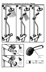 Preview for 20 page of Hans Grohe Pressure Balance Showerpipe 04530 0 Series Installation/User Instructions/Warranty