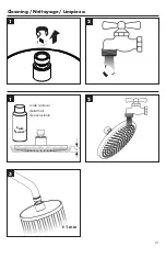 Preview for 21 page of Hans Grohe Pressure Balance Showerpipe 04530 0 Series Installation/User Instructions/Warranty