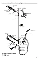 Preview for 19 page of Hans Grohe Pressure Balance Showerpipe 04530 Series Installation/User Instructions/Warranty